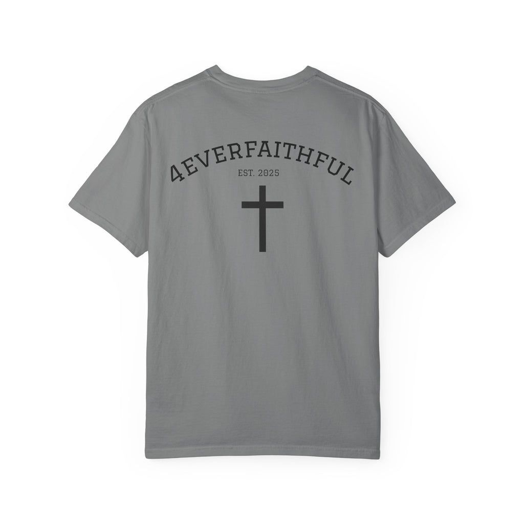 Faithful Cross T-Shirt — “4EVERFAITHFUL” Christian Tee